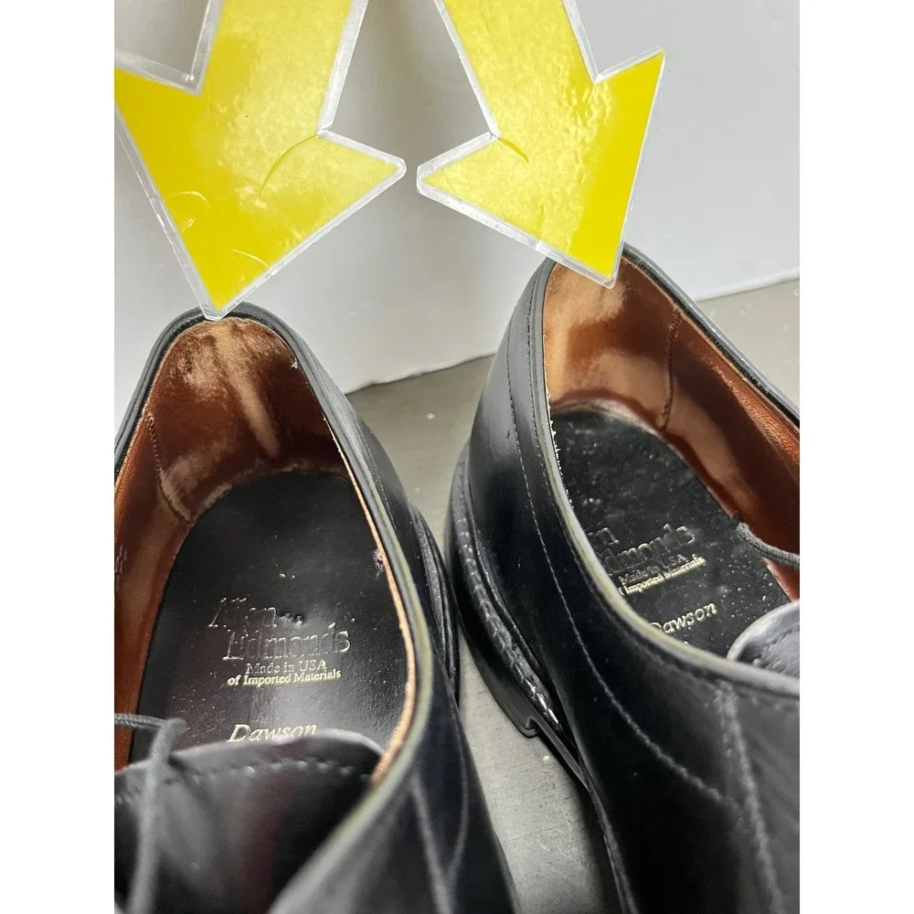 Allen Edmonds DAWSON Dress Shoes Drawstring Men's Size 10.5‎ Black